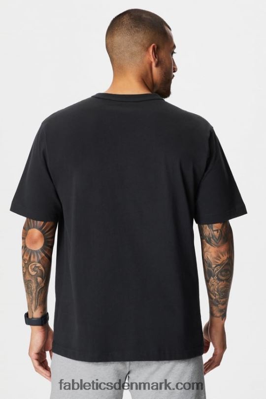 Fabletics Mænd r&r t-shirten PNX2T3527 sort