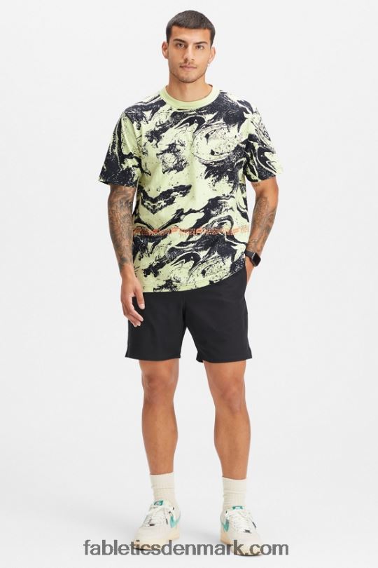 Fabletics Mænd r&r t-shirten PNX2T3529 lysende sportskorn