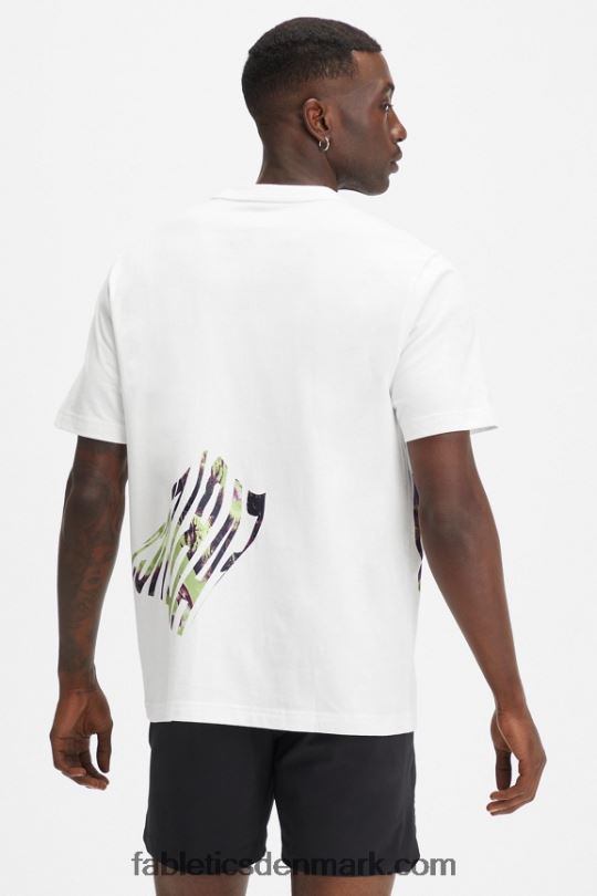 Fabletics Mænd r&r t-shirten PNX2T3530 hvid waveletics