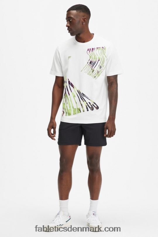 Fabletics Mænd r&r t-shirten PNX2T3530 hvid waveletics