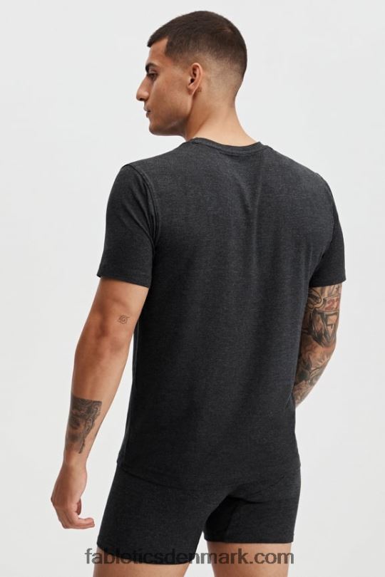 Fabletics Mænd restoreknit-t-shirten PNX2T3554 sort