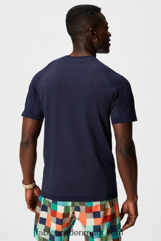 Fabletics Mænd træningsdagen tee 175 PNX2T3464 dyb flåde