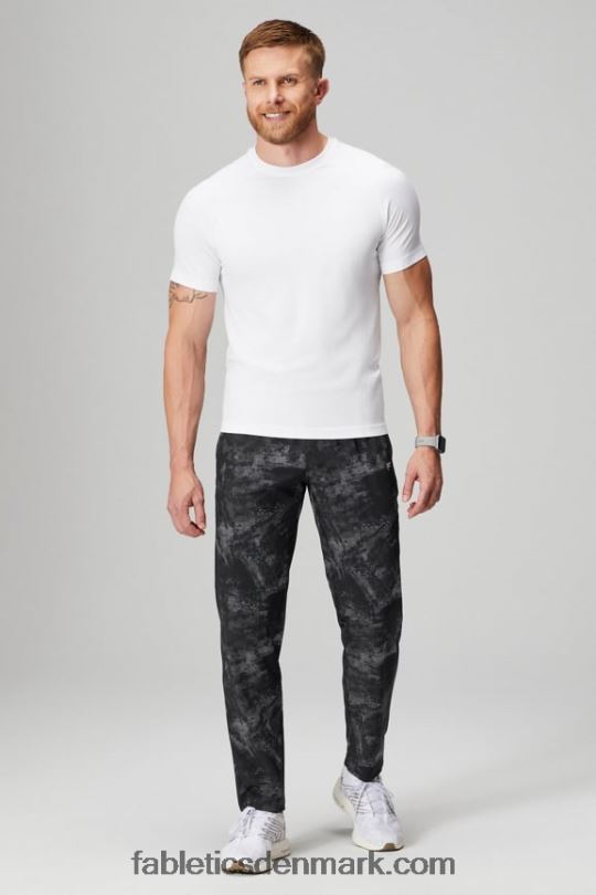 Fabletics Mænd træningsdagen tee 175 PNX2T3465 klassisk hvid