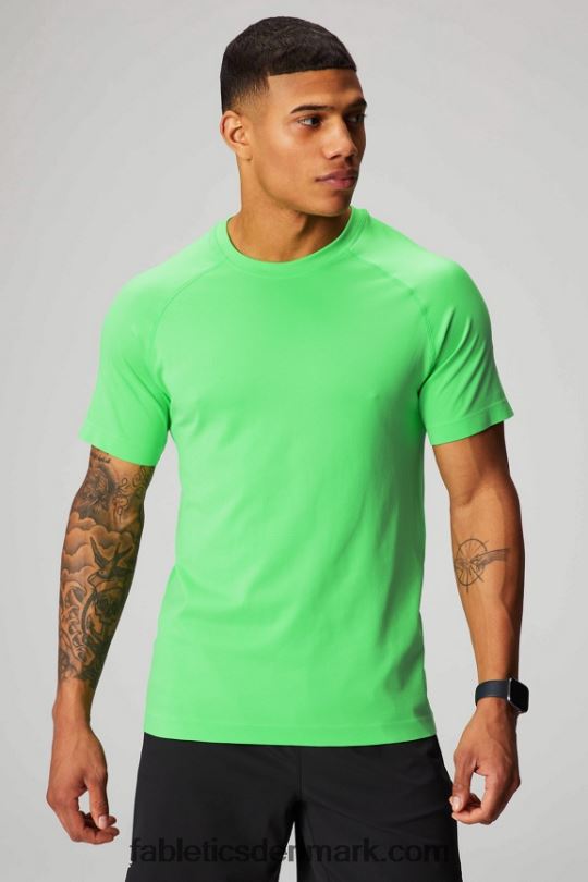 Fabletics Mænd træningsdagen tee 176 PNX2T3468 vild lime