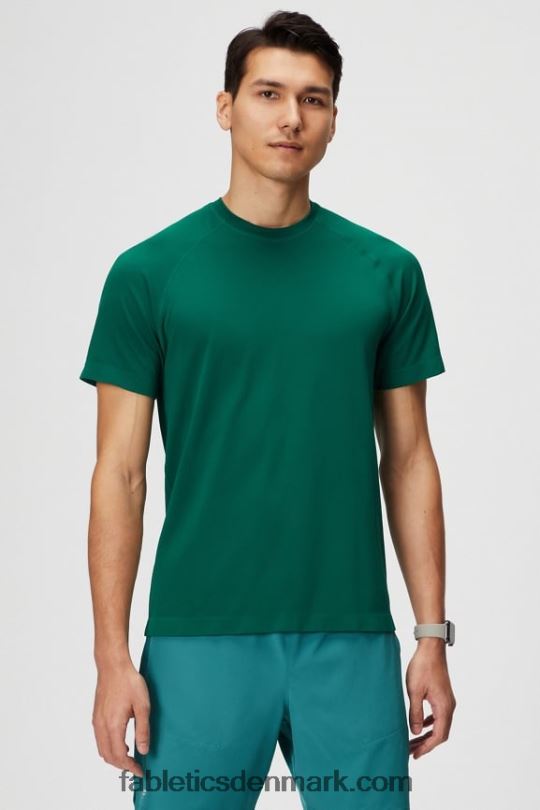 Fabletics Mænd træningsdagen tee 176 PNX2T3471 fairway green