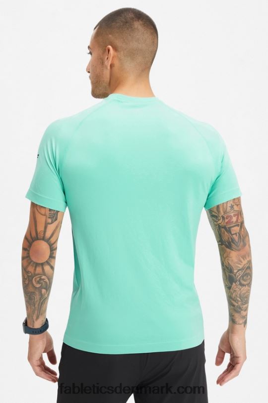 Fabletics Mænd træningsdagen tee 177 PNX2T3474 myntetåge
