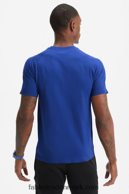 Fabletics Mænd træningsdagen tee 177 PNX2T3475 fransk blå