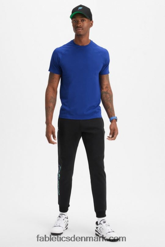 Fabletics Mænd træningsdagen tee 177 PNX2T3475 fransk blå