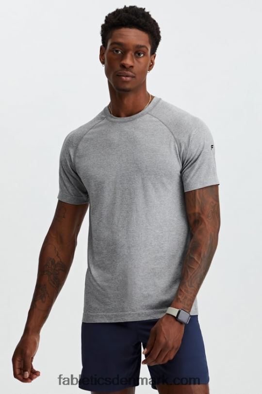 Fabletics Mænd træningsdagen tee 178 PNX2T3479 mellemgrå hst
