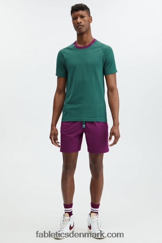 Fabletics Mænd træningsdagen tee 178 PNX2T3480 azurgrøn