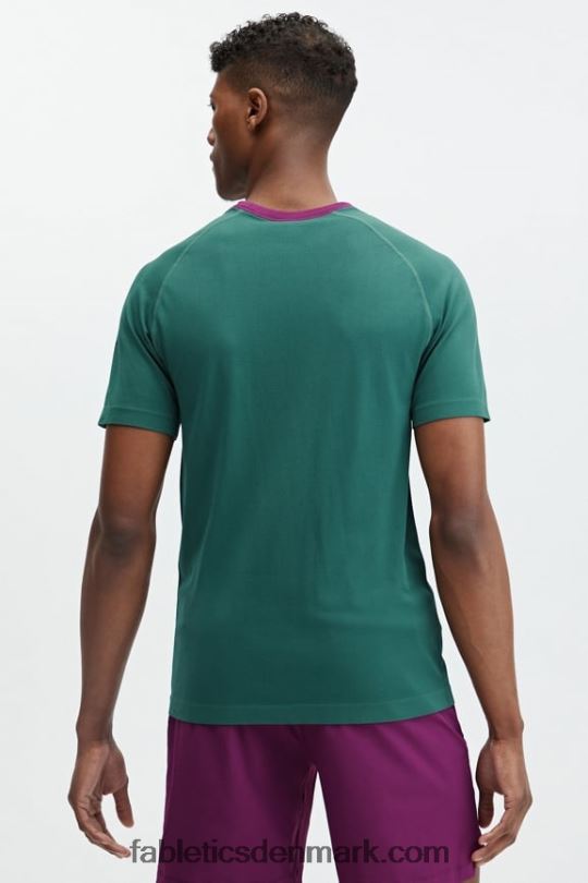 Fabletics Mænd træningsdagen tee 178 PNX2T3480 azurgrøn
