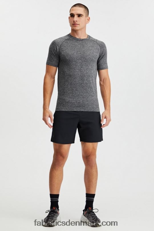 Fabletics Mænd træningsdagen tee 178 PNX2T3481 mørkegrå htr
