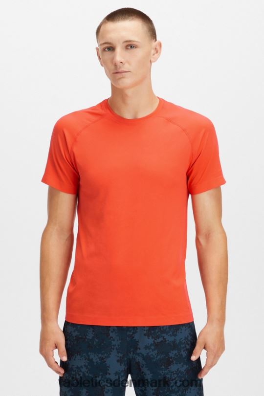 Fabletics Mænd træningsdagen tee 179 PNX2T3482 lys flamme