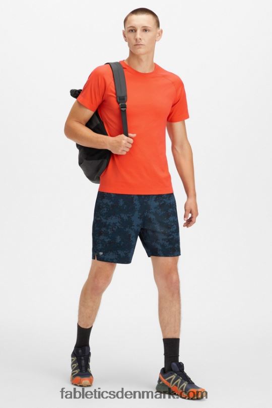 Fabletics Mænd træningsdagen tee 179 PNX2T3482 lys flamme
