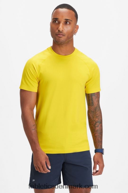Fabletics Mænd træningsdagen tee 179 PNX2T3483 ørken guld
