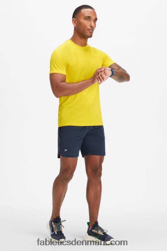 Fabletics Mænd træningsdagen tee 179 PNX2T3483 ørken guld