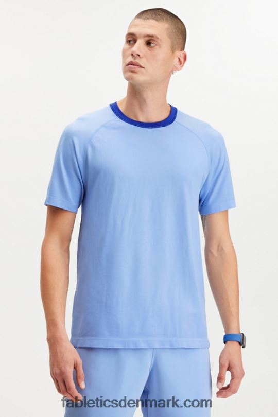 Fabletics Mænd træningsdagen tee 179 PNX2T3485 damp blå