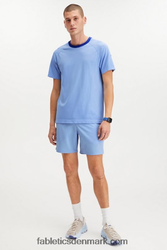 Fabletics Mænd træningsdagen tee 179 PNX2T3485 damp blå