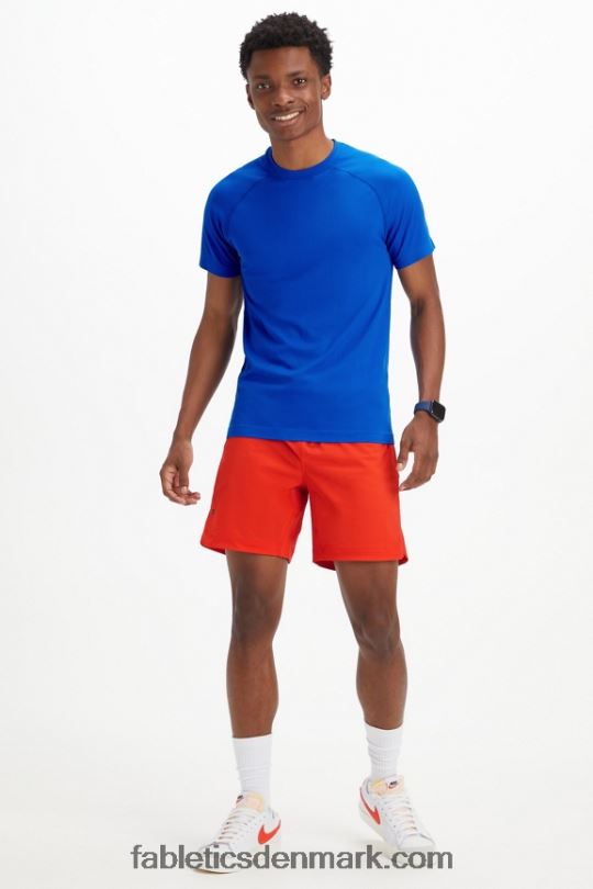 Fabletics Mænd træningsdagen tee 180 PNX2T3488 race blå