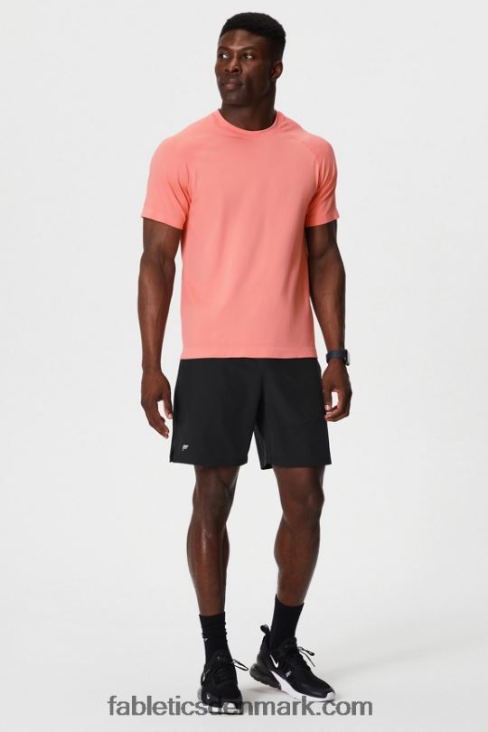Fabletics Mænd træningsdagen tee 185 PNX2T3547 fersken kys