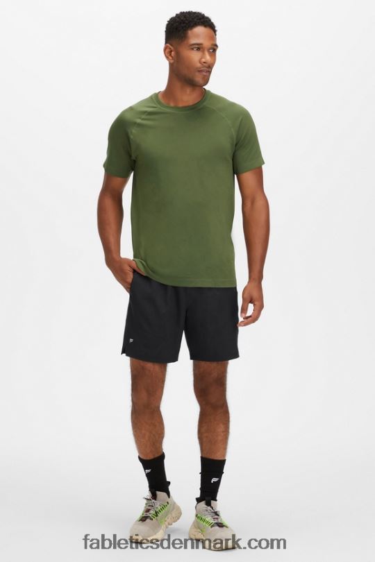 Fabletics Mænd træningsdagen tee 186 PNX2T3550 mørkt mos