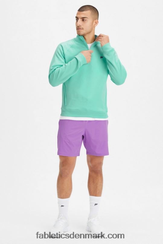 Fabletics Mænd go-to 1/4 zip 187 PNX2T3608 myntetåge