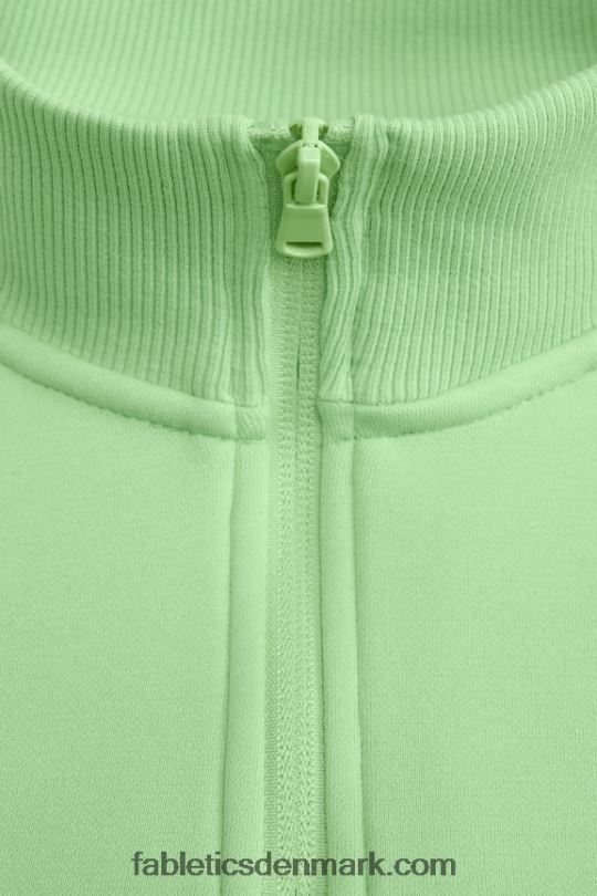Fabletics Mænd go-to 1/4 zip 187 PNX2T3609 wasabi