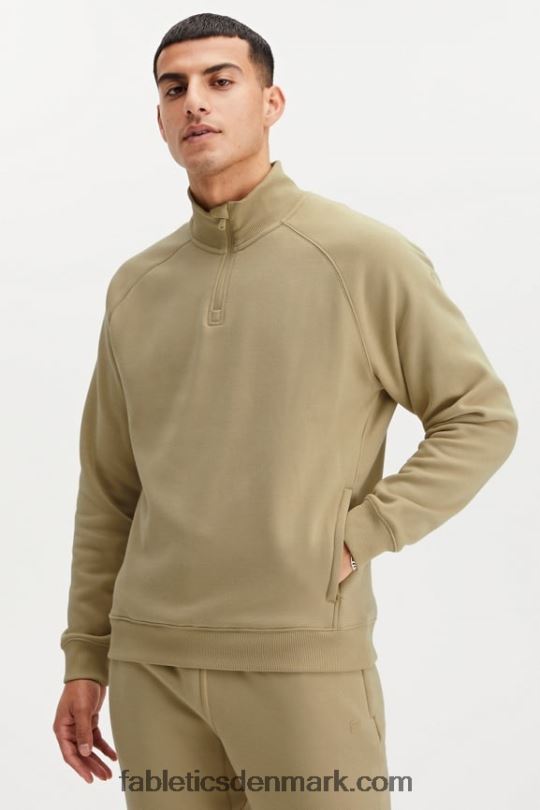 Fabletics Mænd go-to 1/4 zip 188 PNX2T3611 twill