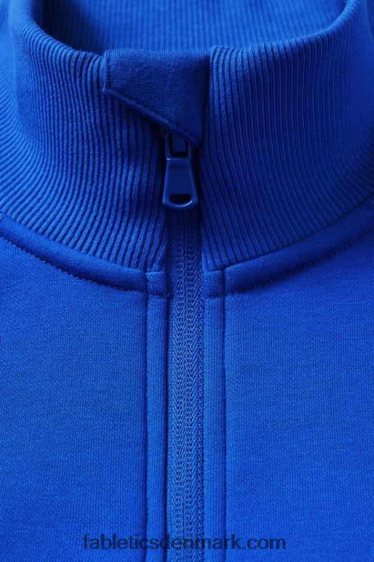 Fabletics Mænd go-to 1/4 zip 189 PNX2T3615 klassisk blå