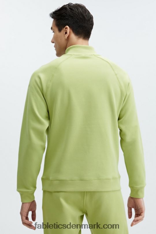 Fabletics Mænd go-to 1/4 zip 189 PNX2T3616 fennikel