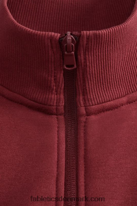 Fabletics Mænd go-to 1/4 zip 189 PNX2T3619 okseblod