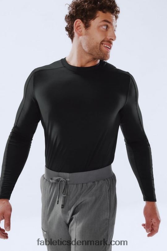 Fabletics Mænd hverdags langærmet underscrub PNX2T3587 sort