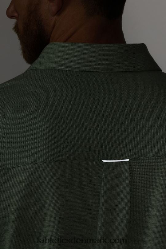 Fabletics Mænd instrumentbrættet langærmet knap op PNX2T3583 neo oliven lyng