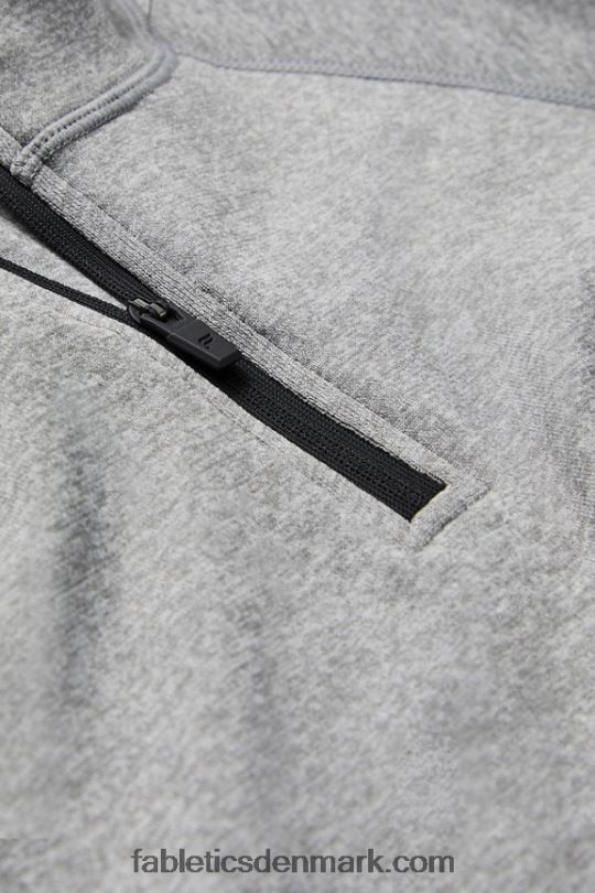 Fabletics Mænd træningsdagen 1/4 zip PNX2T3591 mellemgrå hst