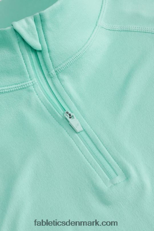 Fabletics Mænd træningsdagen 1/4 zip PNX2T3593 myntetåge