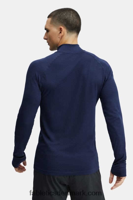 Fabletics Mænd træningsdagen 1/4 zip PNX2T3597 klassisk flåde
