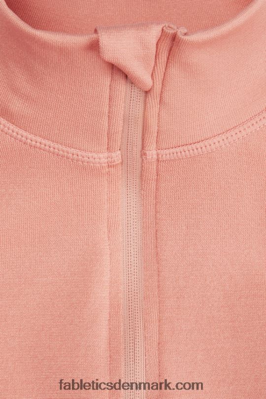 Fabletics Mænd træningsdagen 1/4 zip PNX2T3600 toscana ler eksploderede