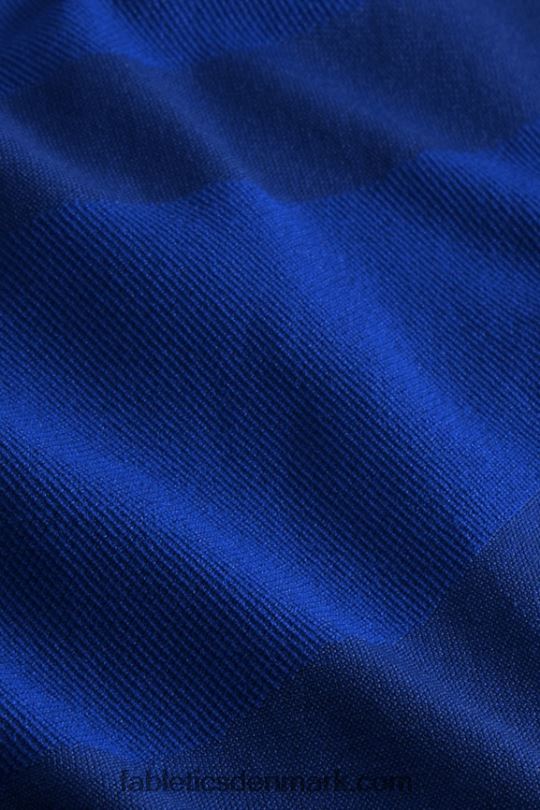 Fabletics Mænd træningsdagen langærmet t-shirt PNX2T3565 fransk blå abstrakt f