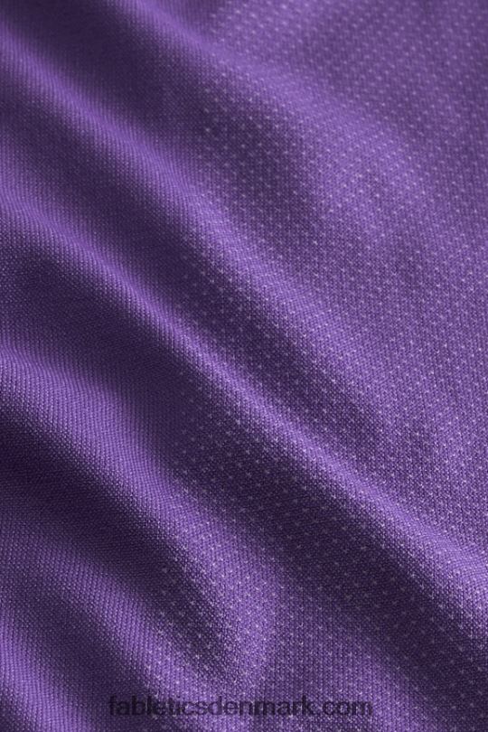 Fabletics Mænd træningsdagen langærmet t-shirt PNX2T3566 talg lilla