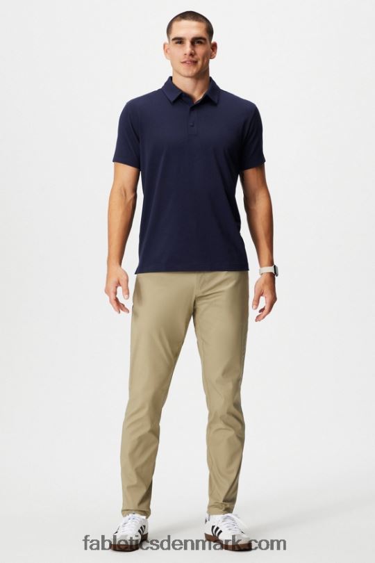 Fabletics Mænd 24-7 polo 171 PNX2T3428 dyb flåde