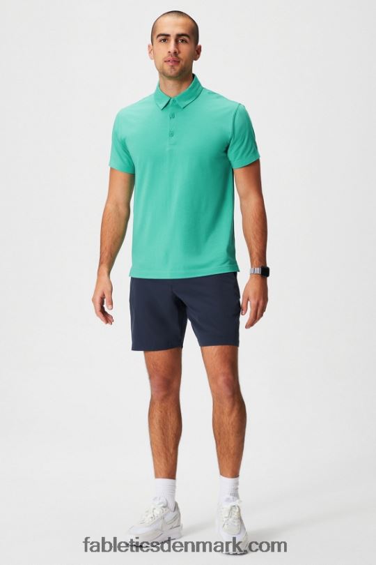 Fabletics Mænd 24-7 polo 172 PNX2T3430 miami grøn