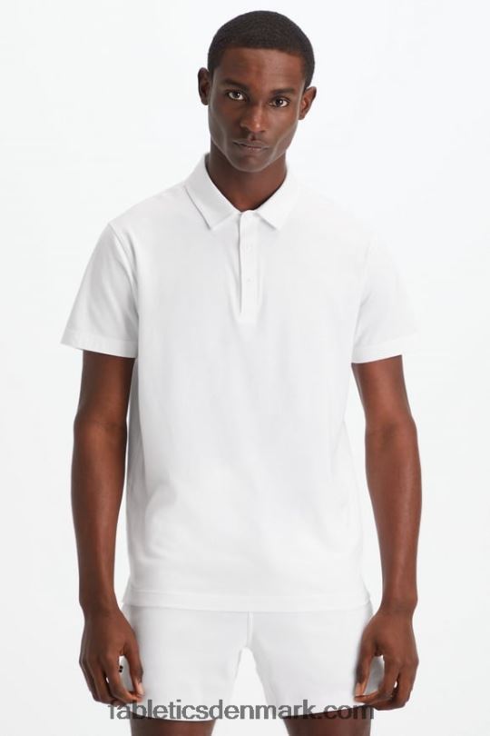 Fabletics Mænd 24-7 polo 173 PNX2T3435 hvid