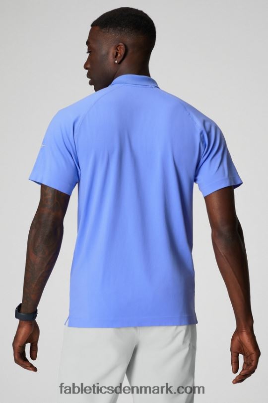 Fabletics Mænd træningsdagen polo 167 PNX2T3404 periwinkle punch