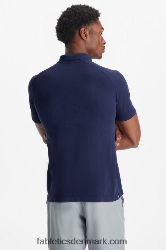 Fabletics Mænd træningsdagen polo 167 PNX2T3406 flåde