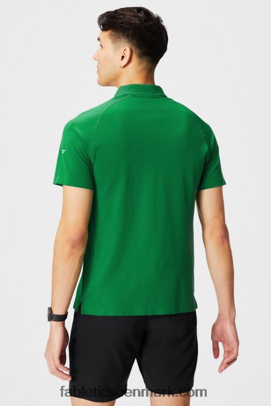 Fabletics Mænd træningsdagen polo 168 PNX2T3409 putting green