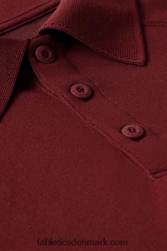 Fabletics Mænd træningsdagen polo 168 PNX2T3410 adrenalinrød