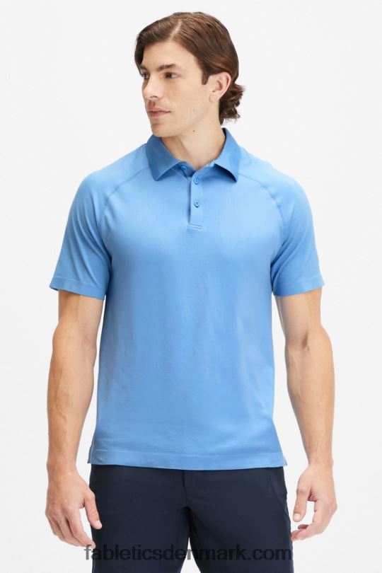 Fabletics Mænd træningsdagen polo 168 PNX2T3412 surf blå