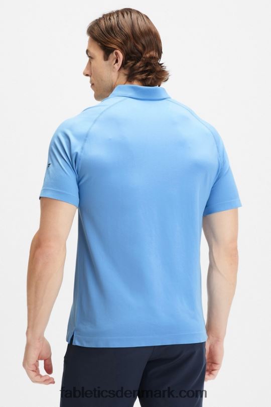 Fabletics Mænd træningsdagen polo 168 PNX2T3412 surf blå