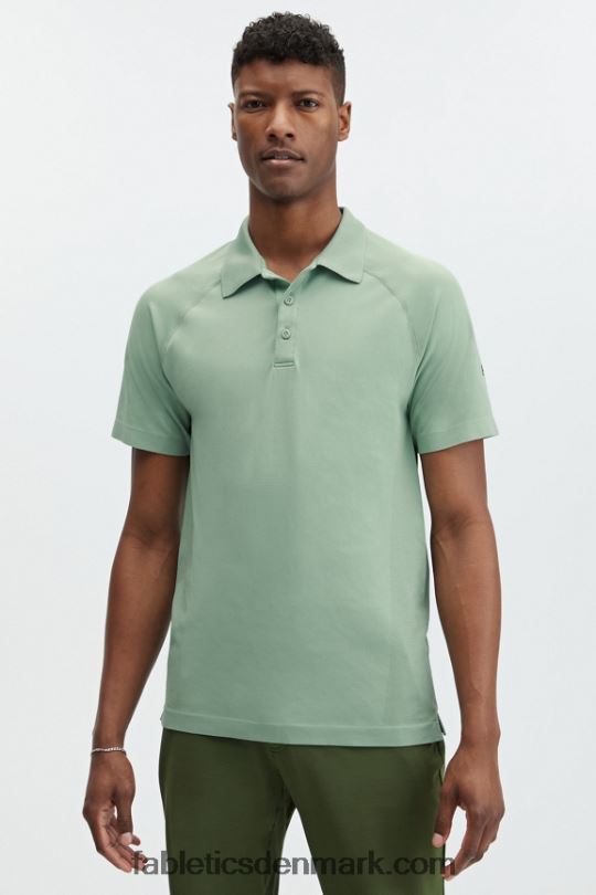 Fabletics Mænd træningsdagen polo 169 PNX2T3414 lys agave
