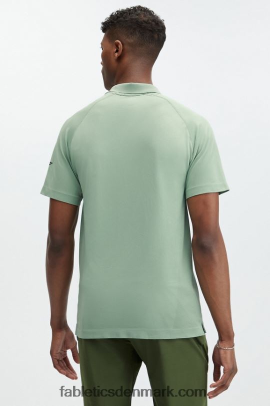 Fabletics Mænd træningsdagen polo 169 PNX2T3414 lys agave